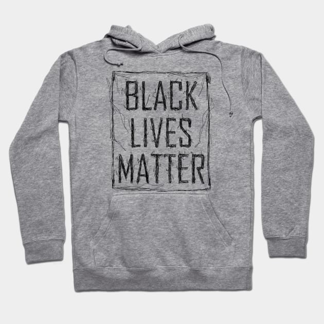 BLACK LIVES MATTER Hoodie by Amartwork